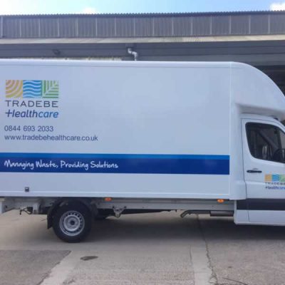 Watkin Signs Vehicle Livery and Graphics Manchester - Tradebe Healthcare