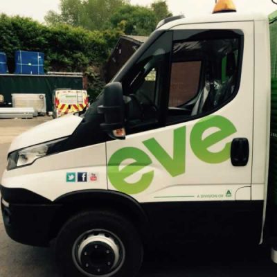 Watkin Signs Vehicle Livery and Graphics Manchester - Eve