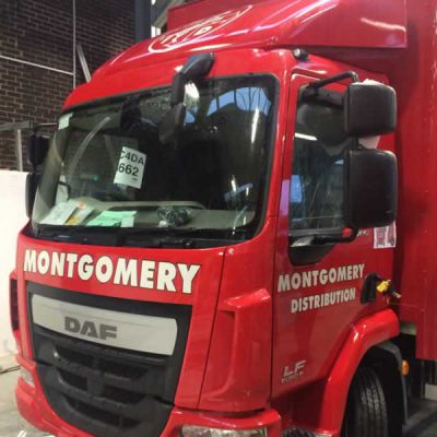 Vehicle Livery and Graphics- Montgomery Distribution